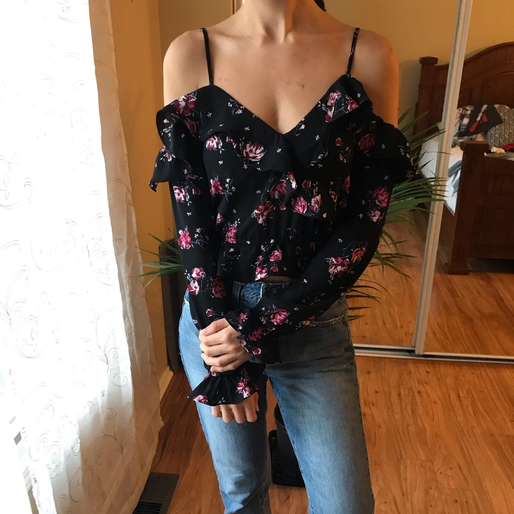 Floral blouse (Divided brand from H&M)
